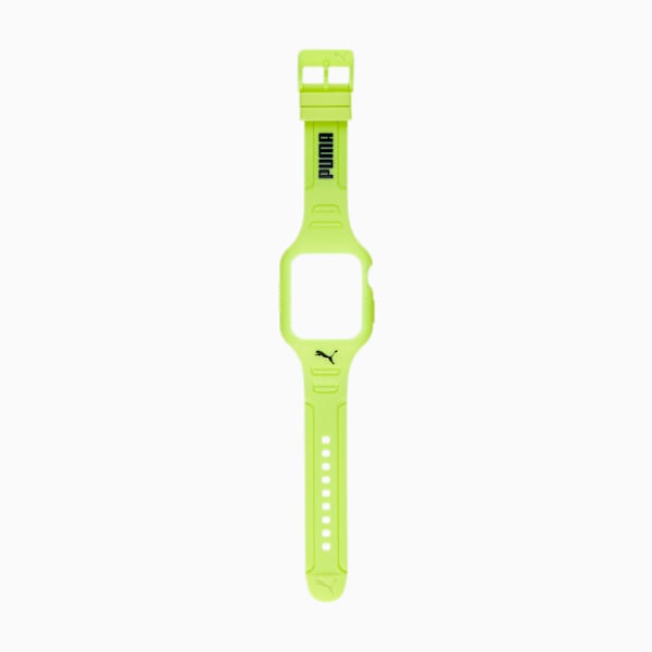 PUMA Apple Watch® Neon Strap, Fizzy Yellow/Black, extralarge