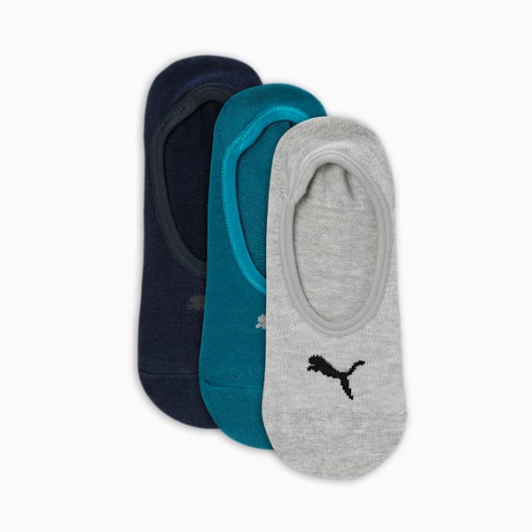 Footie Pack of 3, petrol / navy / grey, extralarge-IND