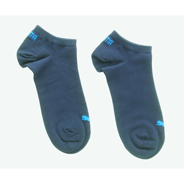 Sneaker Socks Pack of 3, blue / grey melange, extralarge-IND