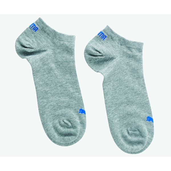 Sneaker Socks Pack of 3, blue / grey melange, extralarge-IND