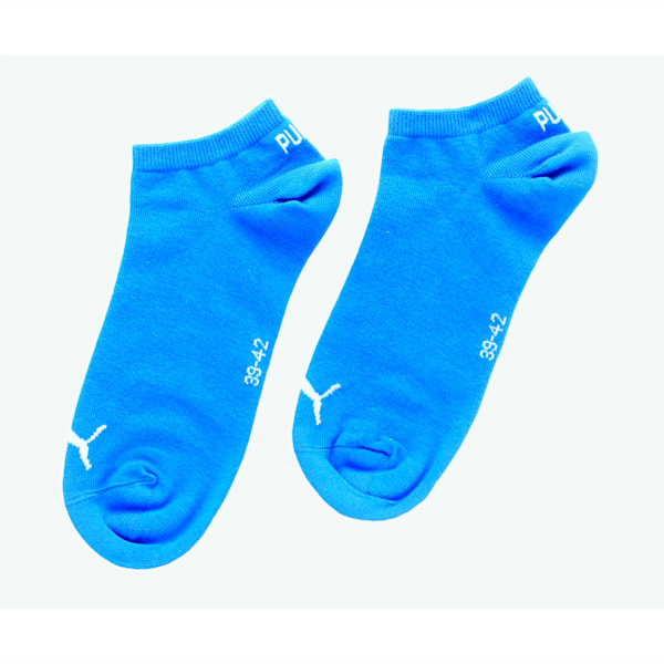 PUMA Unisex Sneaker Socks Pack of 3, blue / grey melange, extralarge-IND