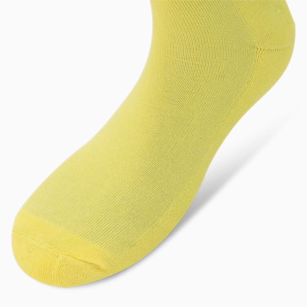 PUMA Half Terry Ankle Length Socks Pack of 6, Celandine/ MGH/ Nrgy Blue/ Puma Black/ Puma White/ Forest Ni, extralarge-IND