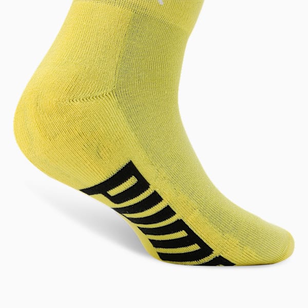 Half Terry Ankle Length Socks Pack of 6, Celandine/ MGH/ Nrgy Blue/ Puma Black/ Puma White/ Forest Ni, extralarge-IND