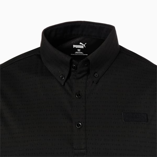 ゴルフ EGW T7 グラフィック 半袖 ポロシャツ, PUMA BLACK, extralarge-JPN
