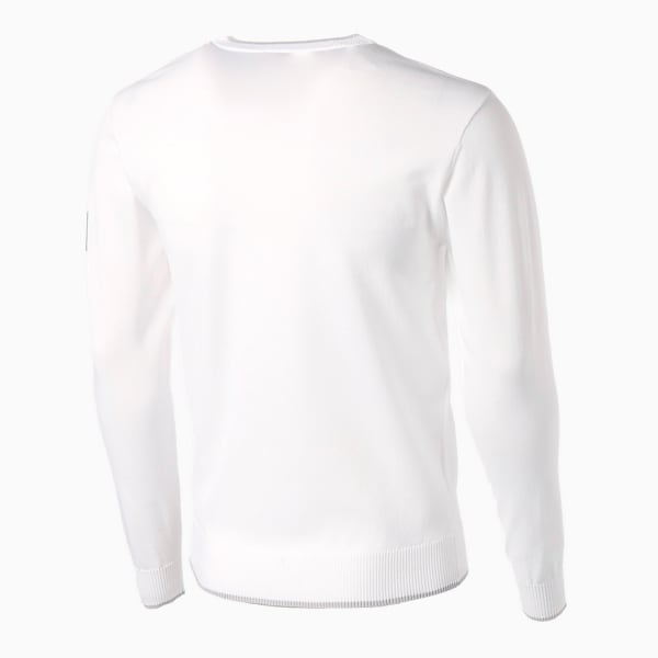 ゴルフ Vネック セーター, BRIGHT WHITE, extralarge-JPN