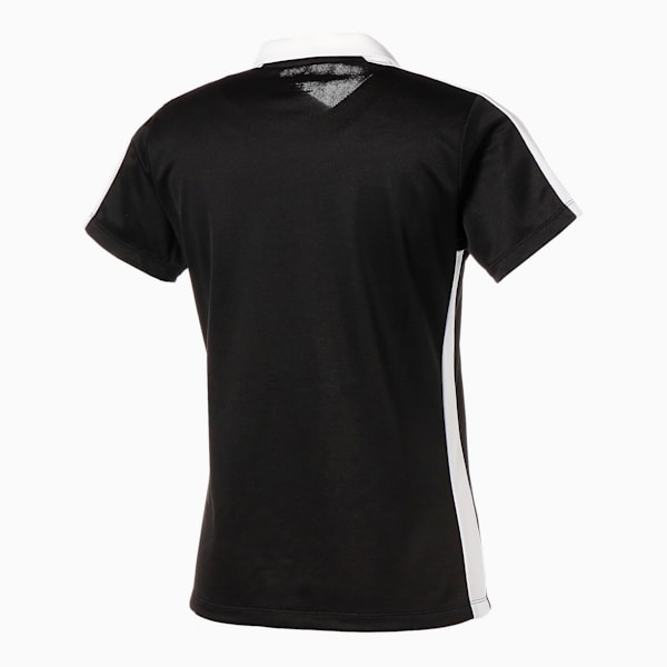 ゴルフ EGW ウィメンズ T7 カラー 半袖 ポロシャツ, PUMA BLACK, extralarge-JPN
