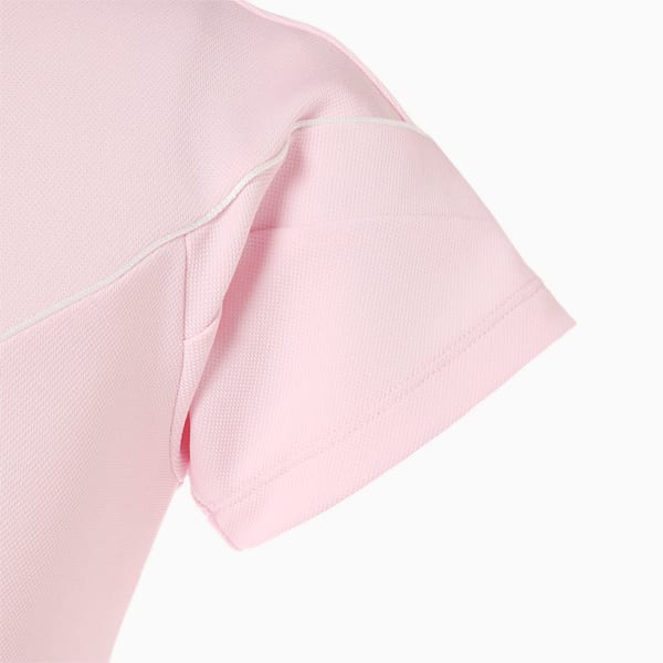 ゴルフ ウィメンズ カラーブロック 半袖 ポロシャツ, PARFAIT PINK, extralarge-JPN