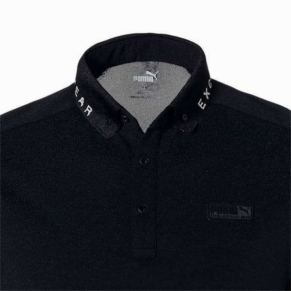 メンズ ゴルフ EGW ツアーデザイン 半袖 ポロシャツ, PUMA BLACK