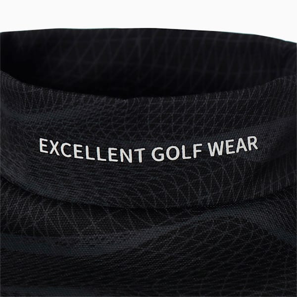 メンズ ゴルフ EGW グラフィック 半袖 モックネック Tシャツ, PUMA BLACK
