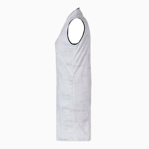 ウィメンズ ゴルフ EGW グラフィック スリーブレス ドレス, BRIGHT WHITE