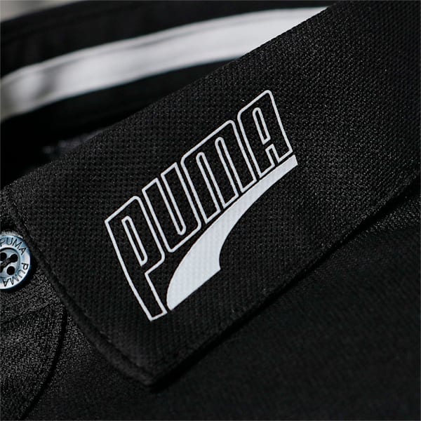 メンズ ゴルフ 接触冷感 ツアーデザイン 半袖 ポロシャツ, Puma Black, extralarge-JPN