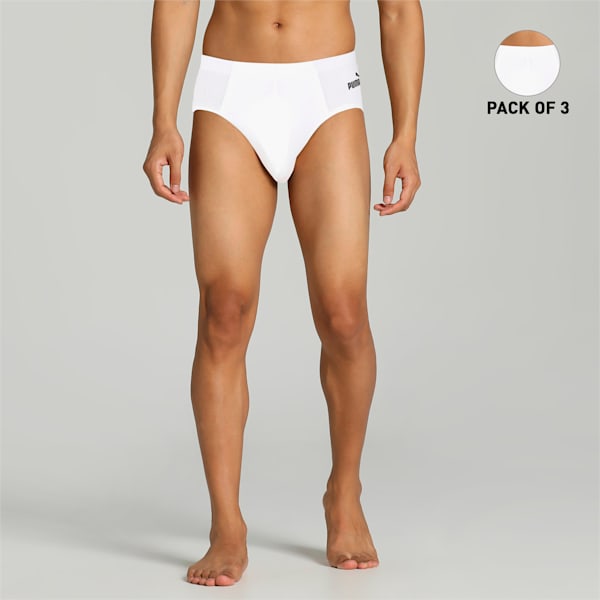 Stretch Men's  Basic Brief  Pack of 2, white/white/white, extralarge-IND