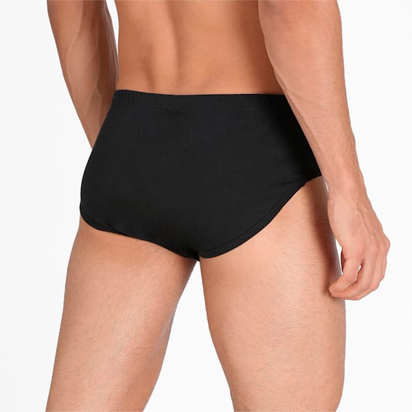 Basic Men's Plain Brief Pack of 3, Black/Medium Grey/Light Grey, extralarge-IND