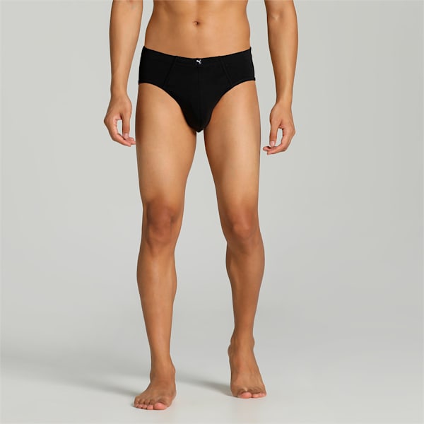 Stretch Men's Street Brief  Pack of 2, Black / Red mix, extralarge-IND