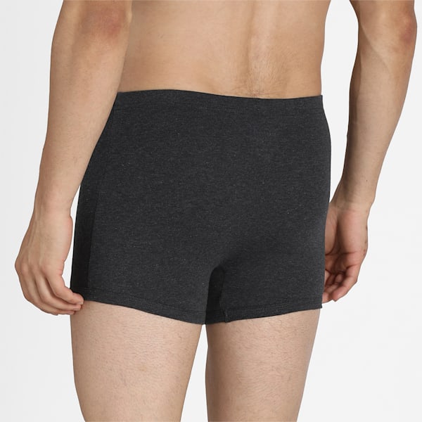 Stretch Plain Men's  Trunk Pack of 3, medium grey/Peacoat/Dutch bl, extralarge-IND