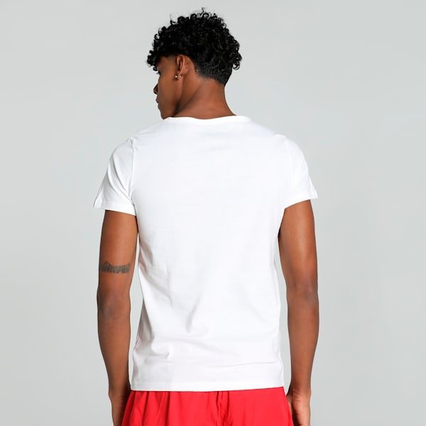 Basic V-Neck Men's Vests Pack of 3 with EVERFRESH Technology, White/White/White, extralarge-IND