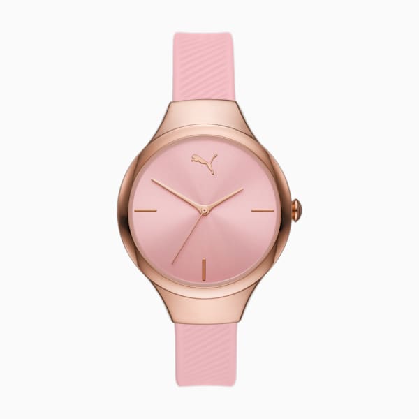 Contour Rose Gold Watch, Pink, extralarge