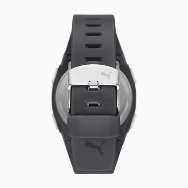 PUMA 4 Digital Watch, Gray, extralarge