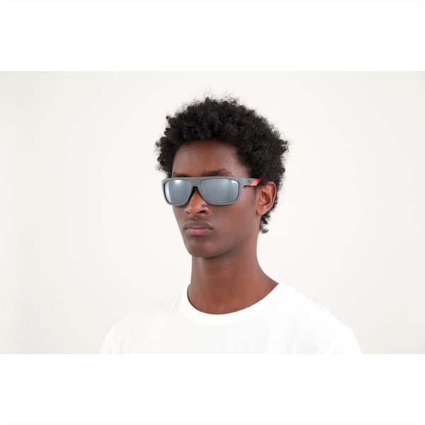 Storm Hunt Men's Sunglasses, GREY-GREY-BLACK, extralarge