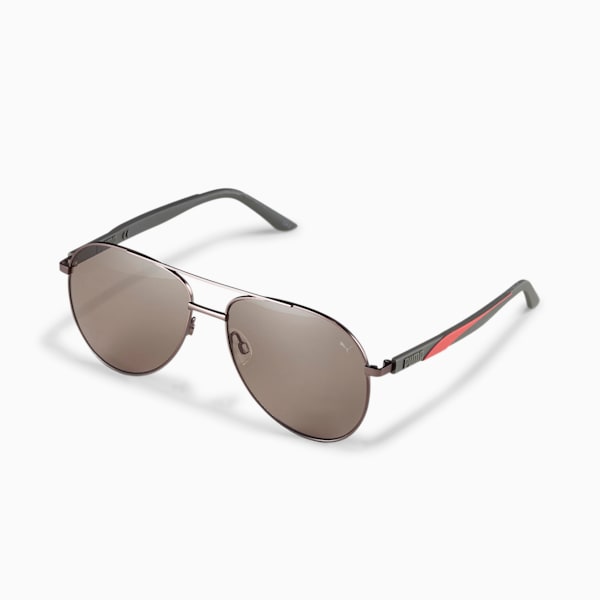Formstrip Men's Sunglasses, RUTHENIUM-GREY-GREY, extralarge