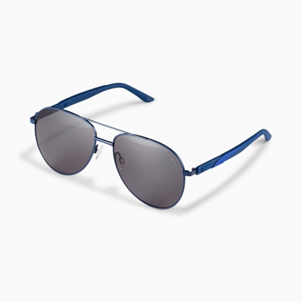 Formstrip Men's Sunglasses, BLUE-BLUE-BLUE, extralarge