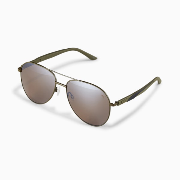 Lentes MAN METAL, GREEN-GREEN-BROWN, extralarge