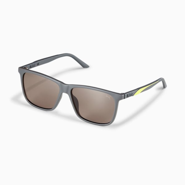 Formstrip Men's Sunglasses, GREY-GREY-GREY, extralarge