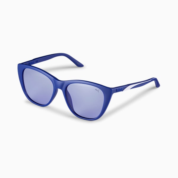 Formstrip Women's Sunglasses, BLUE-BLUE-VIOLET, extralarge