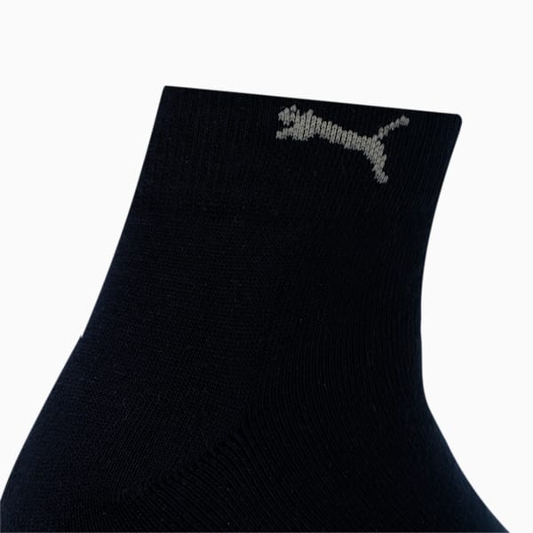 PUMA Half Terry Unisex Ankle Length Socks Pack of 6, White/ Black/Dark grey /M Grey/ L grey/navy, extralarge-IND