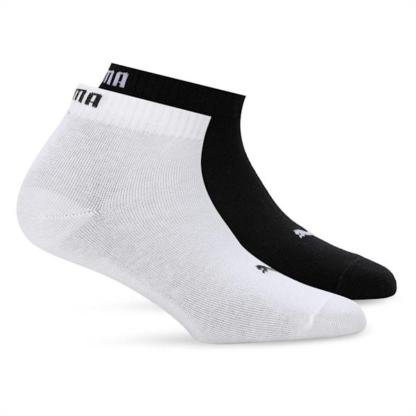 Plain Quarter Socks Pack of 2, Grey/ Navy, extralarge-IND