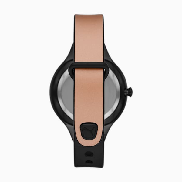 METALLIC Watch, Black, extralarge