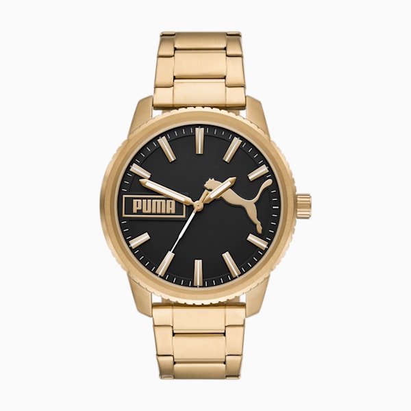ULTRAFRESH Men's Watch, Gold, extralarge