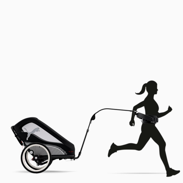 PUMA x CYBEX ZENO Hands-free Running Kit, Black, extralarge