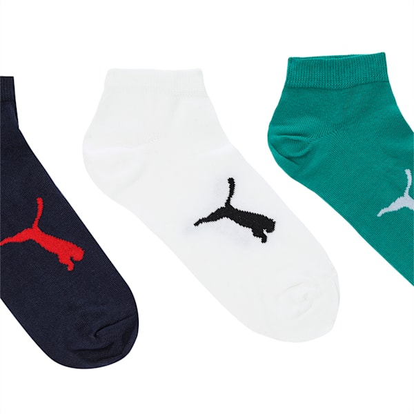 PUMA Sneakers Socks Pack of 3, Peacoat/ Puma White/ Parasailing, extralarge-IND