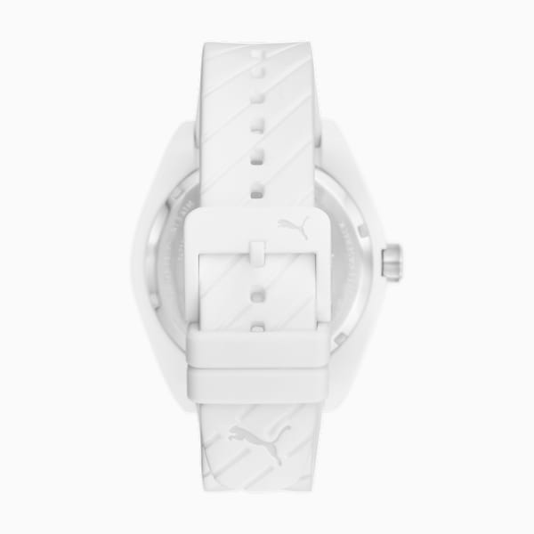 PUMA Street Utility Men's Watch, White, extralarge