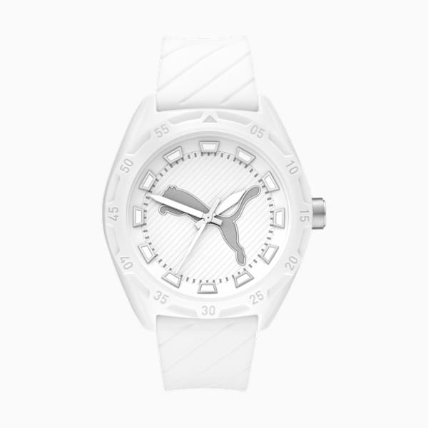 PUMA Street Utility Men's Watch, White, extralarge