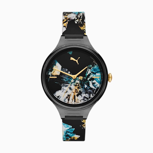 PUMA Crystal Glam Women's Watch, Black, extralarge