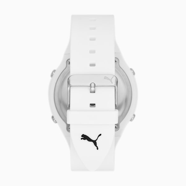 PUMA 8 Men's Watch, White, extralarge