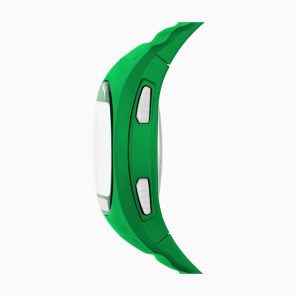 Reloj digital PUMA 4 en poliuretano verde, Green, extralarge