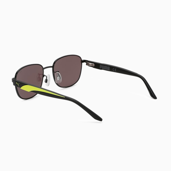 PUMA Squared Optical Men's Glasses, BLACK-BLACK-TRANSPARENT, extralarge-IND