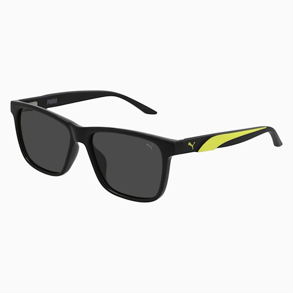 Squared Kids Sunglasses, BLACK-BLACK-BLACK, extralarge-IND