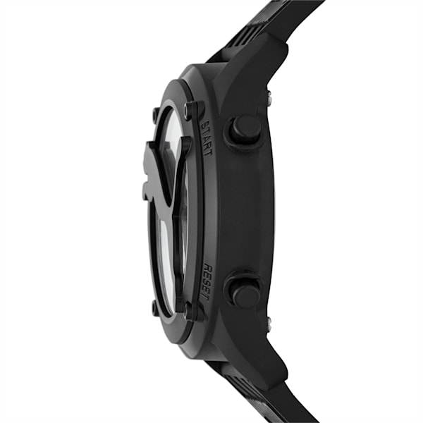 Big Cat Digital Black Polyurethane Watch, BLACK, extralarge