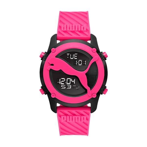 Big Cat Digital Pink Polyurethane Watch | PUMA