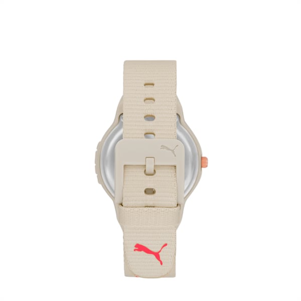 PUMA Reset V2 Solar-Powered Nude Watch, TRANSPARENT, extralarge