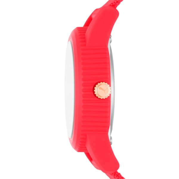 PUMA Ultrafresh Solar-Powered Watch, PINK, extralarge