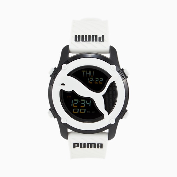 PUMA White | Digital Cat Watch Polyurethane PUMA Big