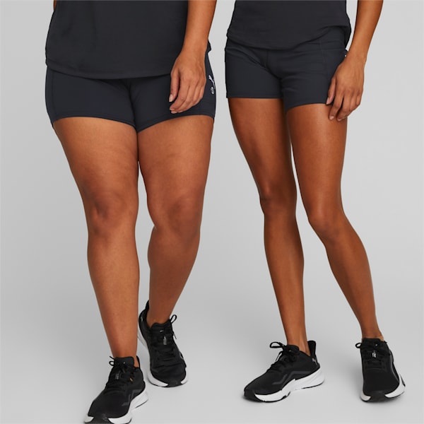PUMA x MODIBODI Active Women's Biker Shorts, Black /Grey, extralarge