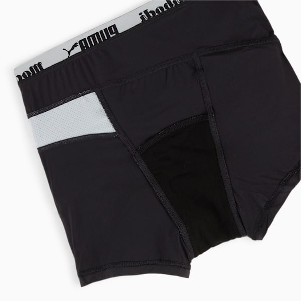 Puma X Modibodi Active Long Boyshort, Black - Platinum Grey, extralarge-GBR