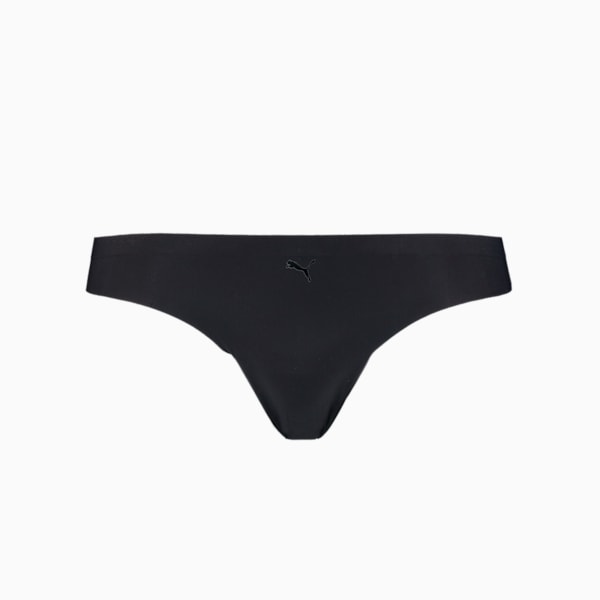 PUMA Women's Seamless String 2 Pack, black, extralarge-GBR