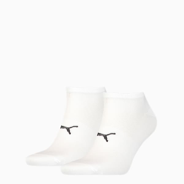 PUMA Sport Unisex Light Sneaker Socks 2 Pack, white, extralarge-GBR